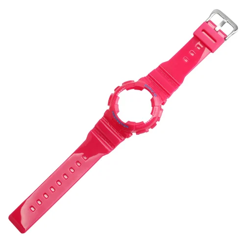 PEIYI Silicone Watchband Replacement Casio BABY-G BA-110 111 112 3A 4A2 Rubber Strap Sports Waterproof Lady Watch Chain - Band Color: color H