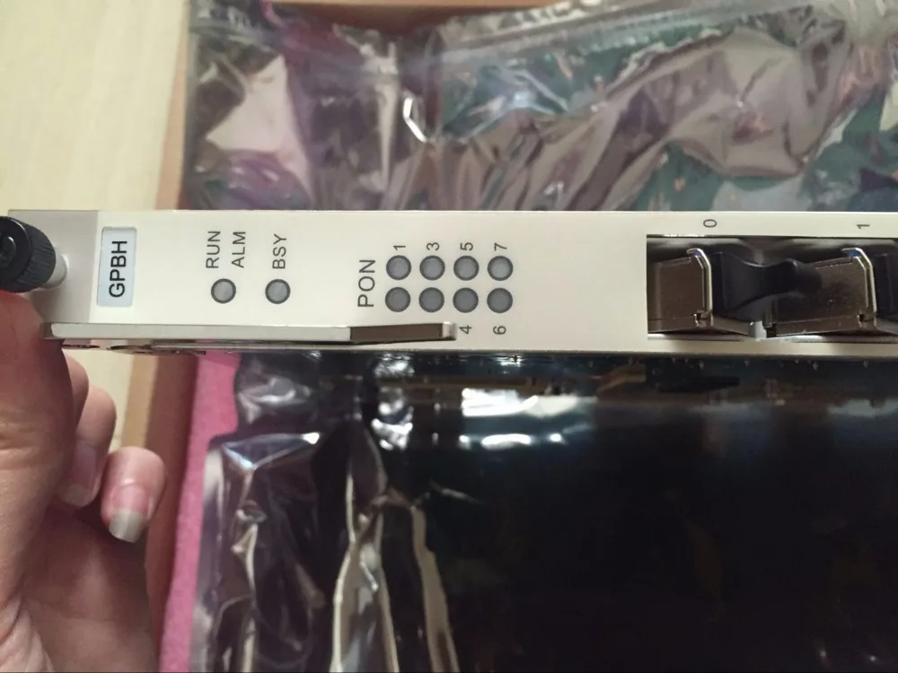 Оригинальная 8 портов GPBH плата для MA5680T или MA5683T OLT. Плата GPON с модулями B + SPF|board