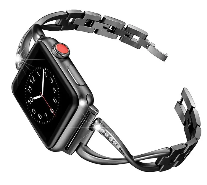 Сопутствующий браслет, ремешок для apple watch, 38 мм, ремешок, 40 мм 42 44 мм apple watch 5/4/3/2/1 наручных часов iwatch, ремешок из нержавеющей стали аксессуары