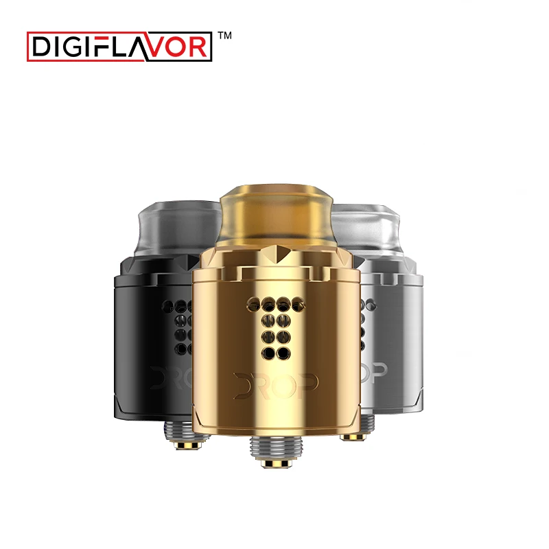 Оригинальная катушка Digiflavor Drop Solo RDA одна 22 мм две крышки стандартные 510 и BF Squonk pin