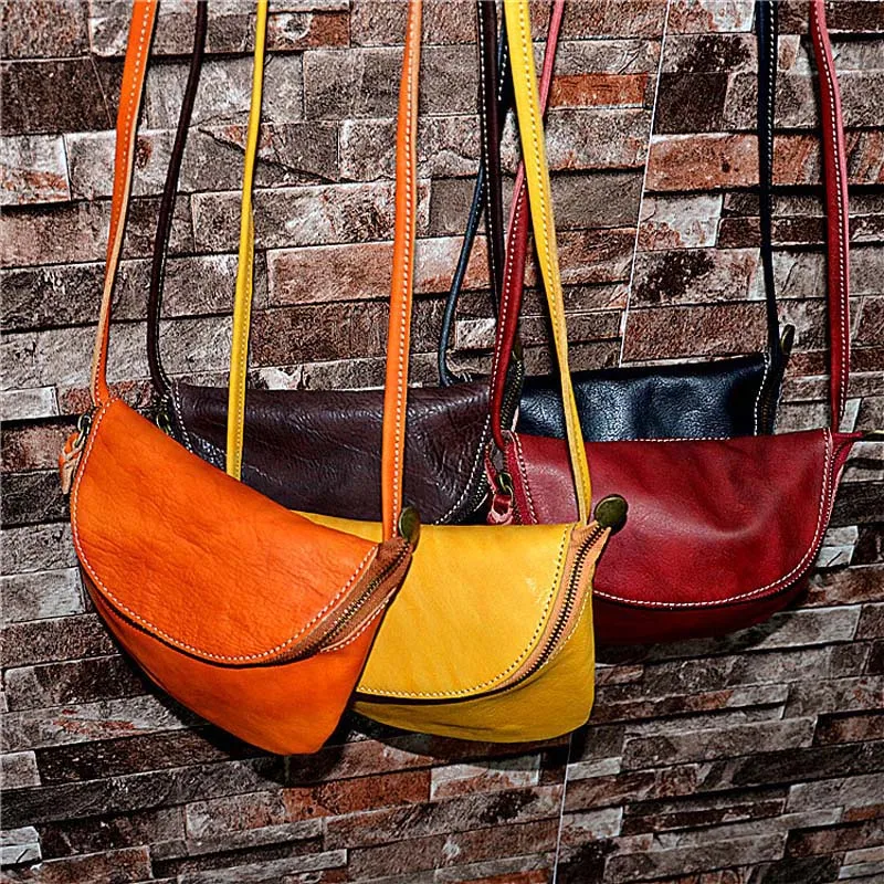 AETOO новая кожаная сумка растительного дубления в стиле ретро с водными пятнами