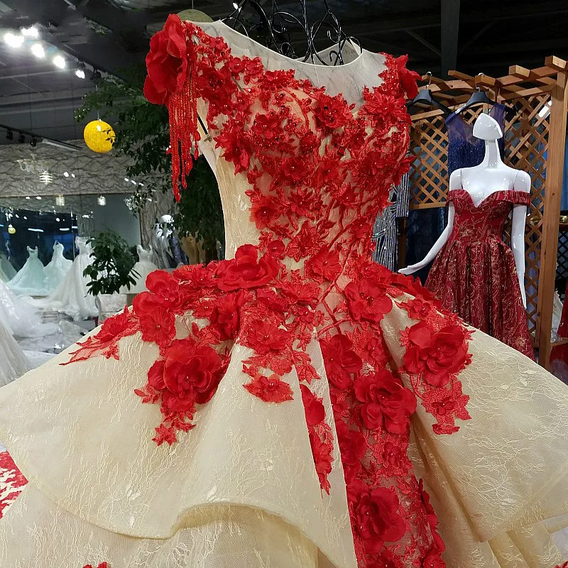 Fashion Theme Photography Tulle Wedding Dresses 2018 Sleeveless Handmade 3D Flowers Sexy Vintage Bridal Gown Vestido De Noiva | Свадьбы и