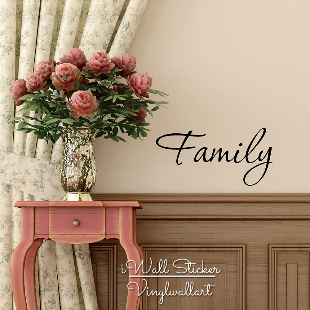 

Family Quote Wall Sticker Family Quote Wall Decal Family Wall Quotes Home Decors Easy Wall Art Cut Vinyl Stickers Q146