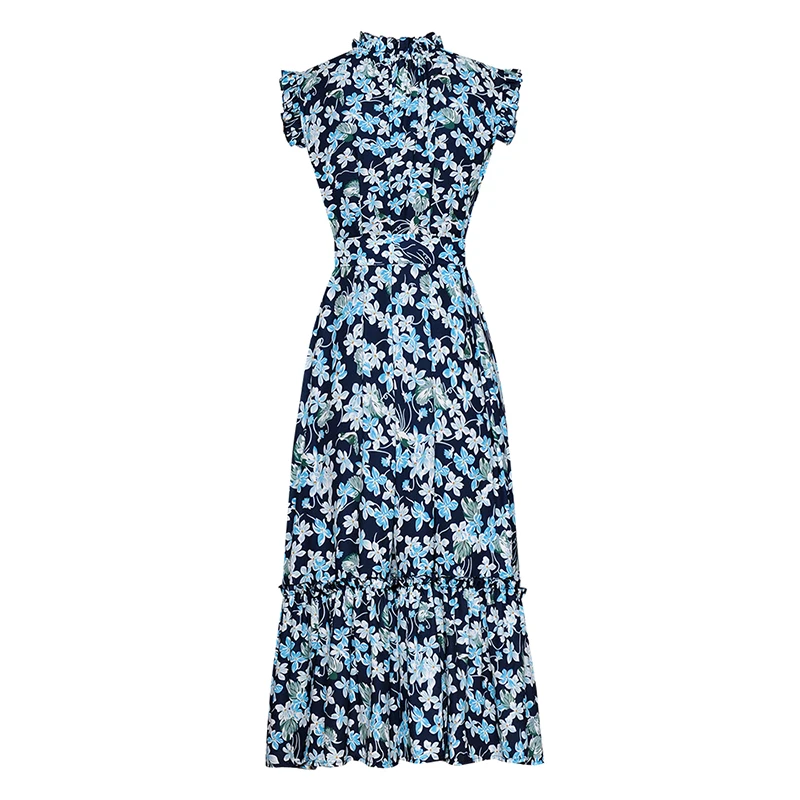 Высокое качество новая мода 2020 летнее подиумное платье женское без рукавов с