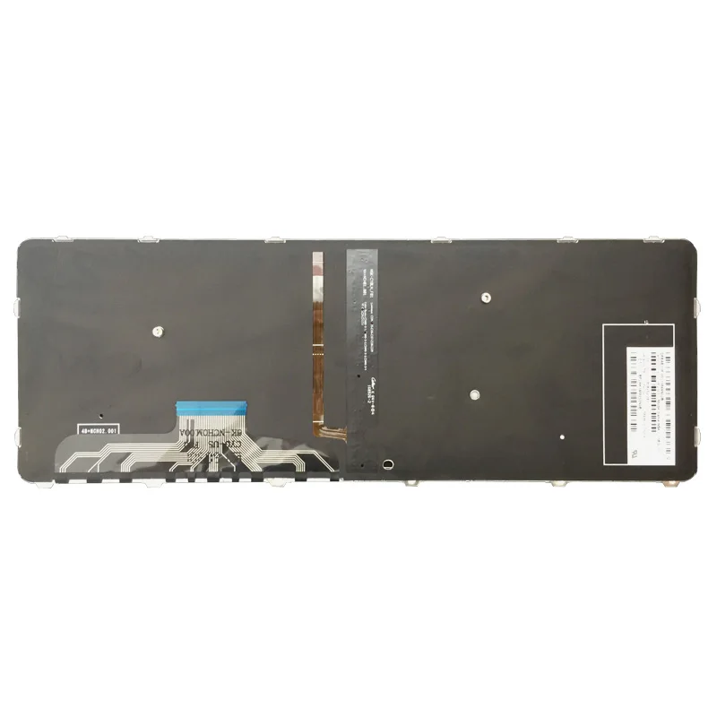 Клавиатура для ноутбука HP EliteBook Folio 1040 G3 английская клавиатура серебряная рамка с