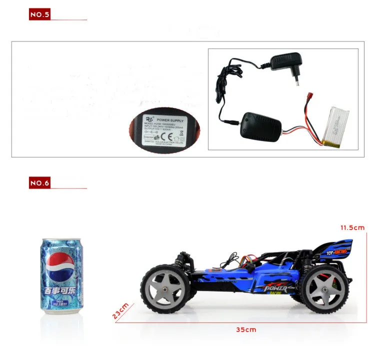 WLtoys L202 1:12 бесщеточный 60 км/час высокое Скорость дистанционного Управление