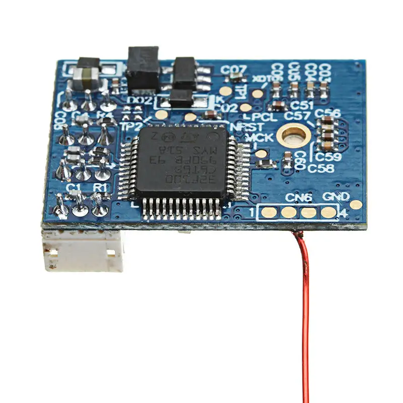 DasMikro GRX-471M FHSS4 4 канала Micro поверхности приемник для Sanwa 2,4 ГГц RC автомобиль Запчасти