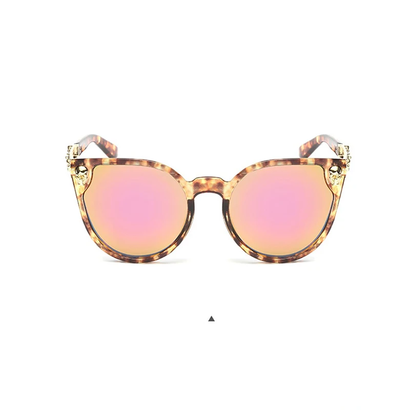 Скелет Ретро vintageoval Солнцезащитные очки Женщины Большой кадр солнцезащитные
