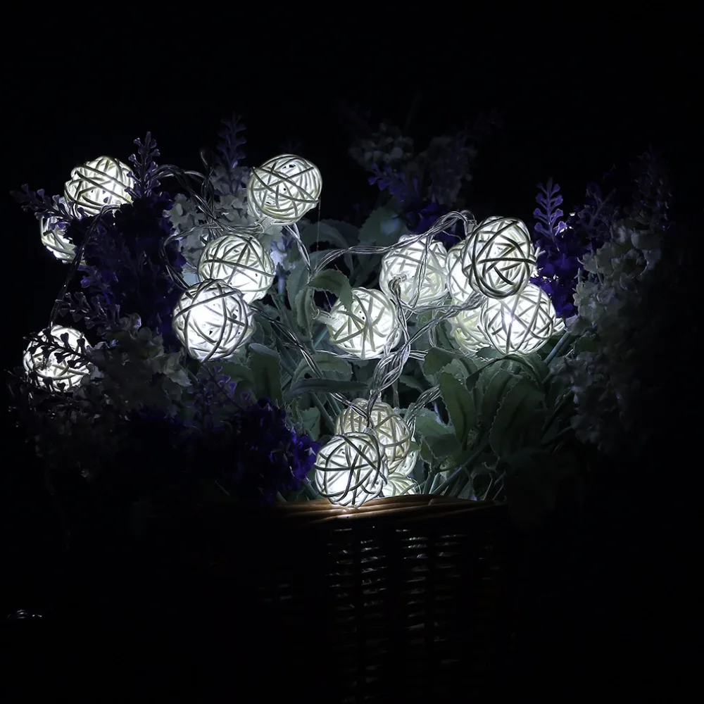 2.2M 20 LED Bright Battery String Ball Lights Lamp Christmas Party Festival Decoration Fairy Hot Sale | Освещение