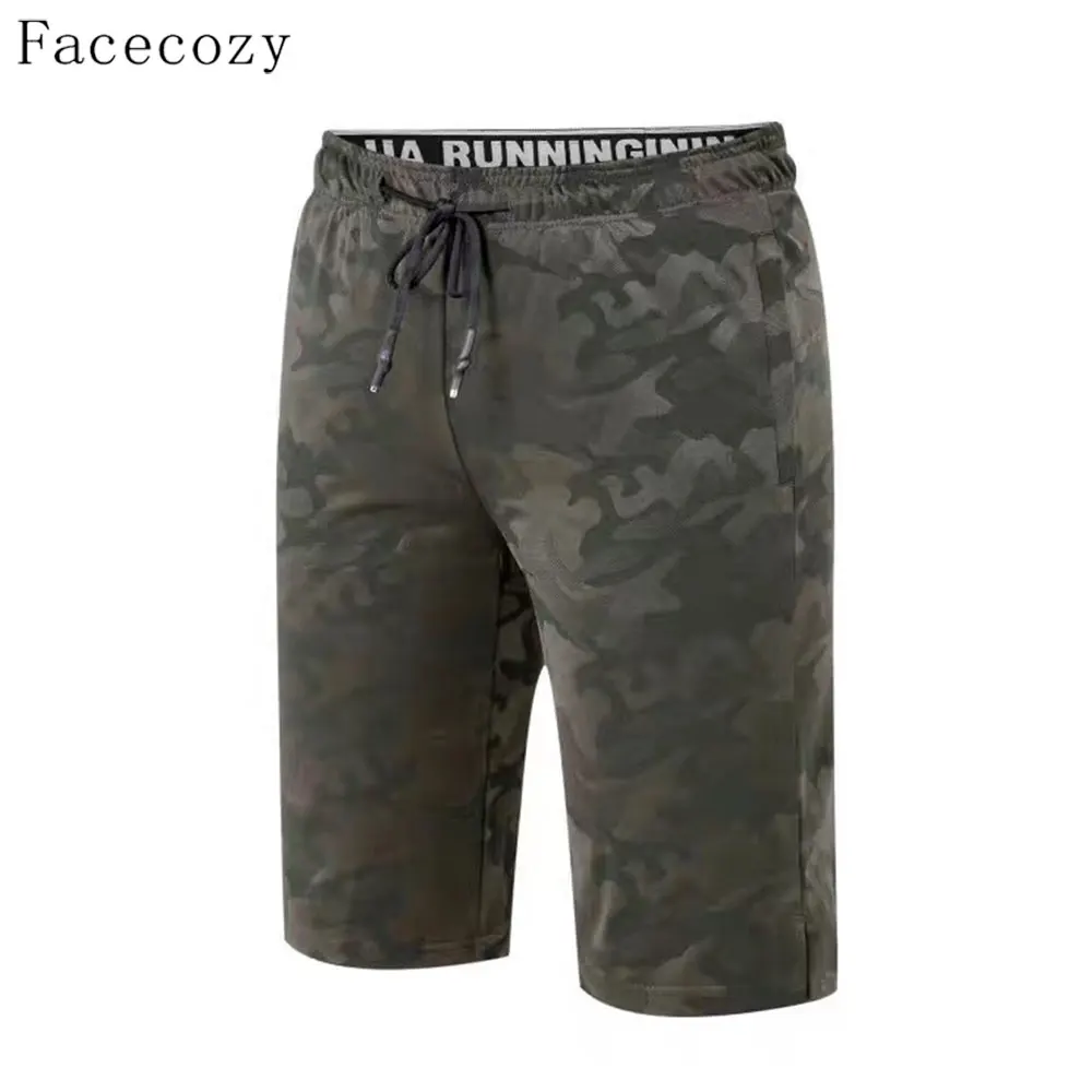 Facecozy мужские летние камуфляжные спортивные шорты для улицы эластичные