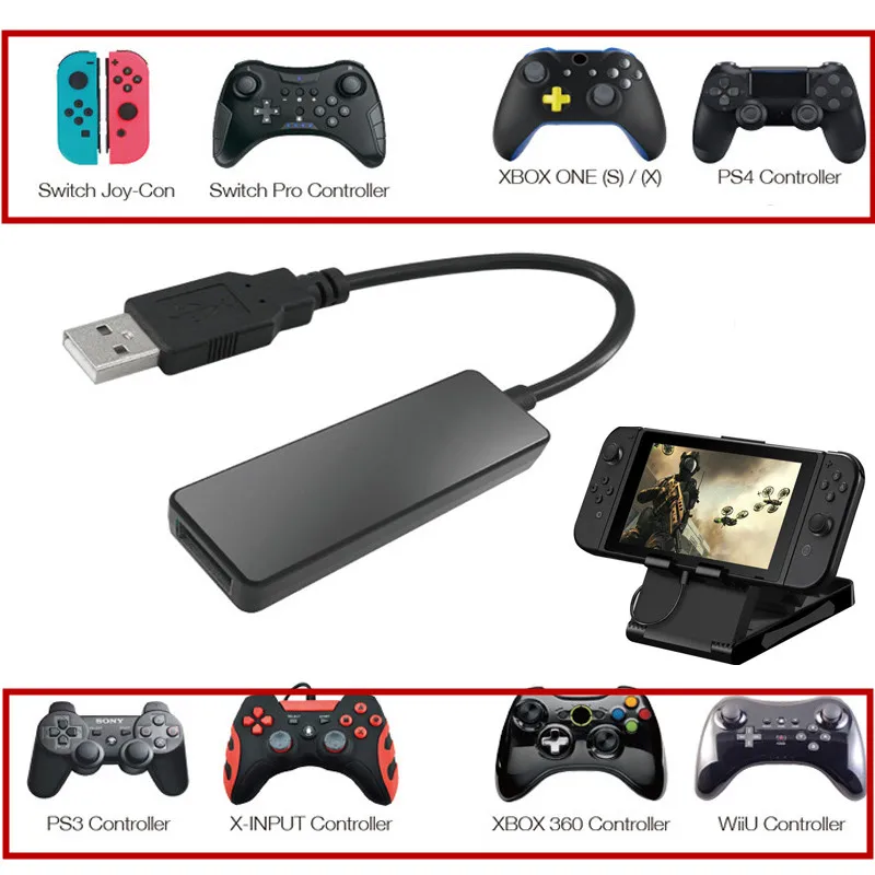 Bluetooth проводной преобразователь адаптер для PS4 PS3 XBOX ONE 360 переключатель Pro