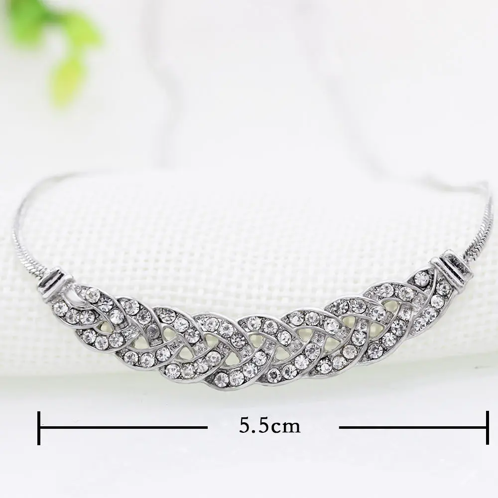 2018 горячая Распродажа Модные женские ювелирные изделия Хрустальная цепочка