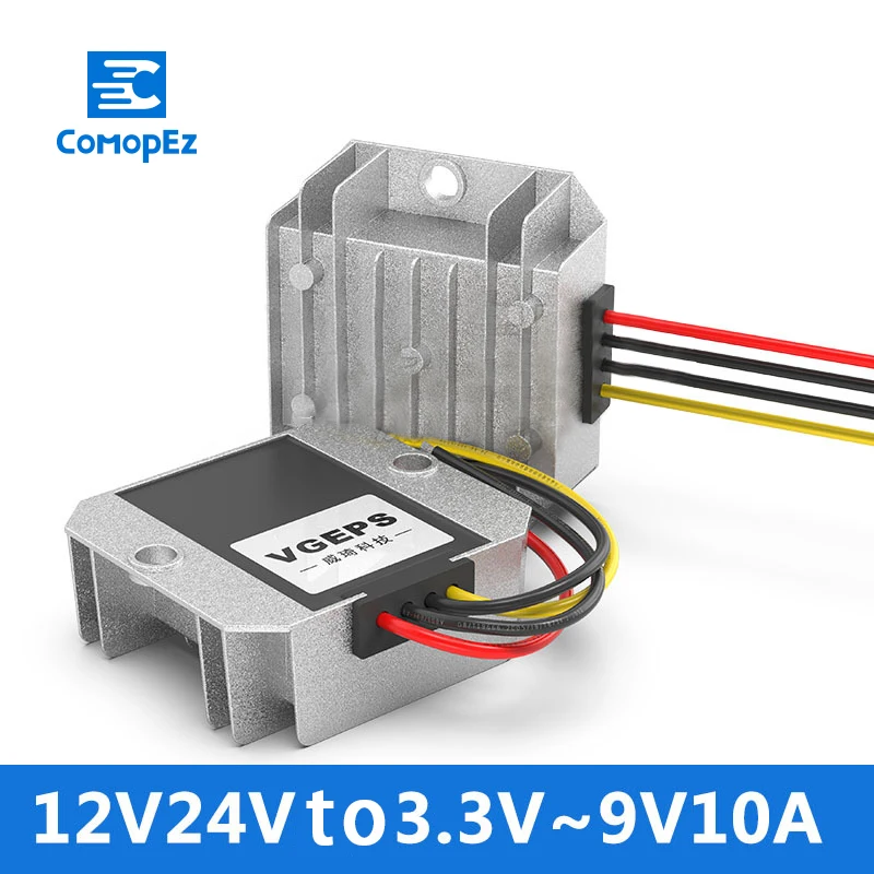12V повышающий преобразователь постоянного тока 12V 24V до 3,3 V 3,7 V 4,2 V 5,6 V 7,5 V 9V 10A DC Питание модуль повышающего DC-DC Conversor автомобиля Питание