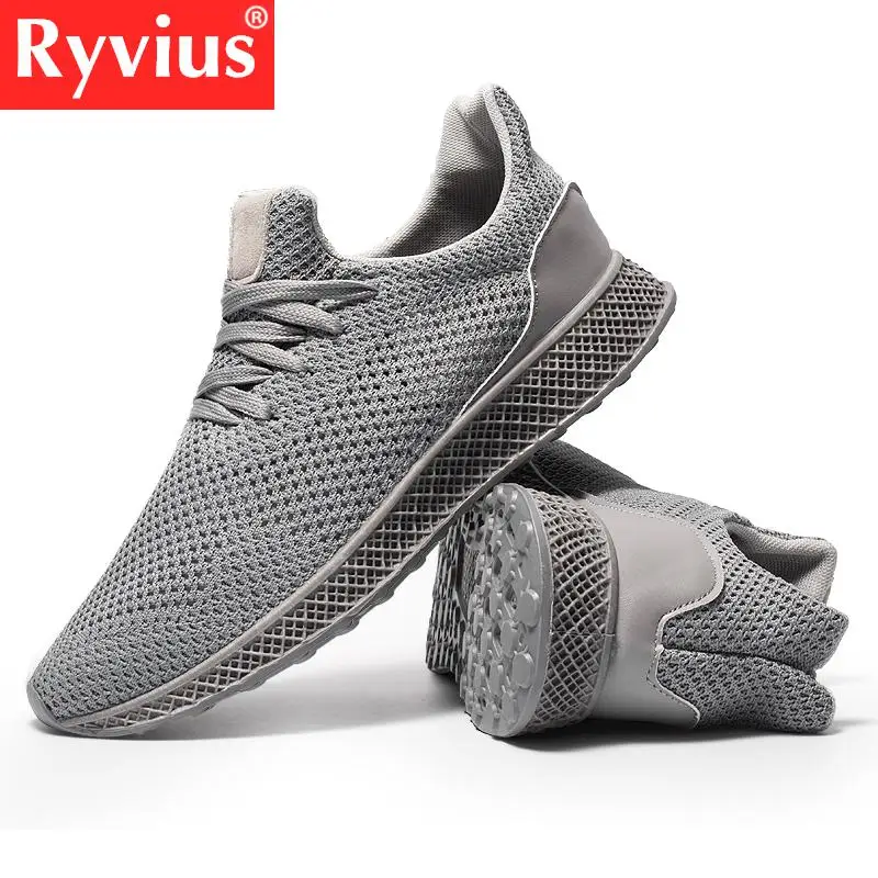Ryvius/Лидер продаж Новинка модные мужские высококачественные легкие кроссовки для