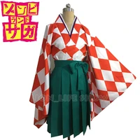 zombieland saga yuugiri cosplay costume kimono women dress suit