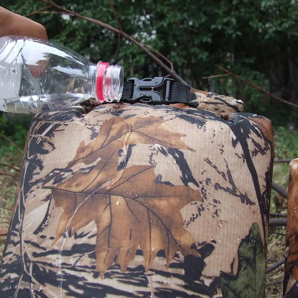 8L Top Quality Outdoor Camouflage Water Resistant Waterproof Dry Bag Canoe Floating Boating Kayaking Camping | Спорт и развлечения
