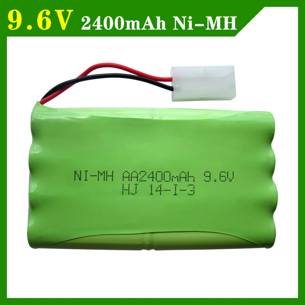 

9.6V 2400mAh Remote Control toy electric lighting lighting security facilities AA battery Ni-MH battery group free shipping
