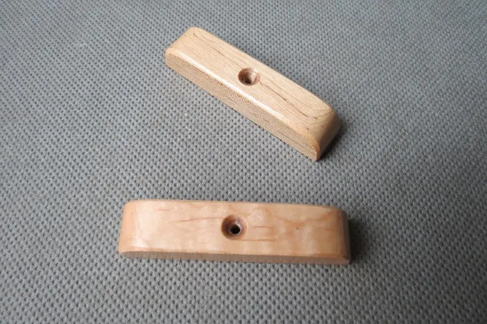 2 шт. подставка под большой палец из клена для бас гитары #243|thumb rest|maple woodfor guitar |