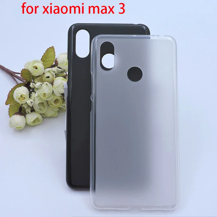 Для Xiaomi max 3 Силиконовый ТПУ полный защитный чехол fundas MI max3 карамельный цвет