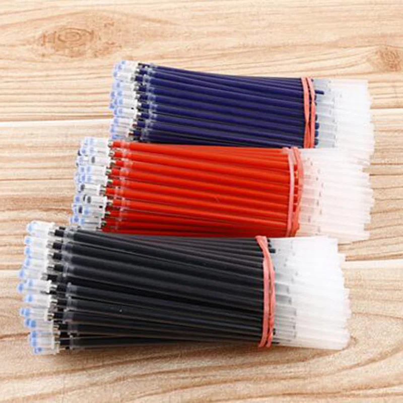 Портативные школьные канцелярские принадлежности 0 5 мм для заправки 100 штук