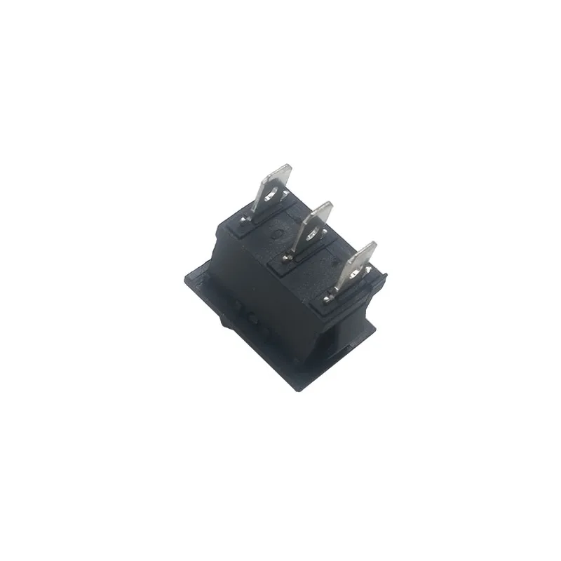 10 шт./лот KCD1 21*15 мм SPST 3-контактный Железный переключатель с защелкой положение