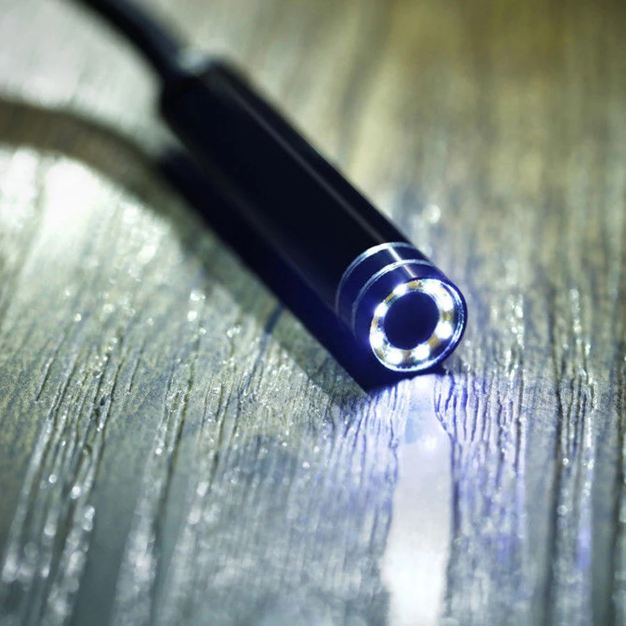 USB ПК андроид эндоскоп Камера 7 мм 6LED объектив 1 м 3 5 10 Водонепроницаемый android