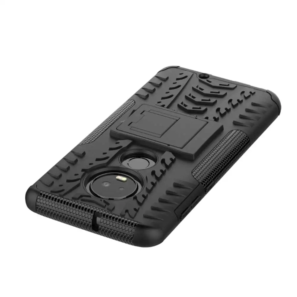 Прочный армированный чехол для Moto One Power P30 Note E5 Z3 Z4 Play G7 G6 Plus X4 мягкий из ТПУ и