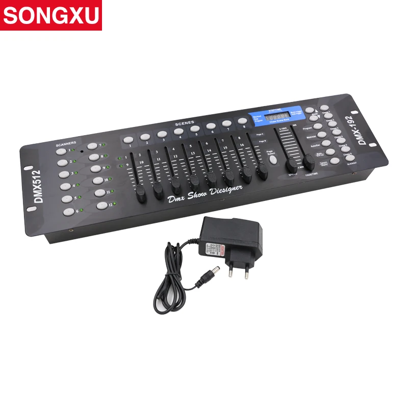 192 DMX контроллер для освещения сцены 512 консоль DJ оборудование дискотеки ночного