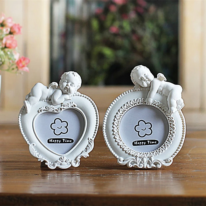 Милая маленькая креативная Рамка для фотографии ребенка недорогие белые модные