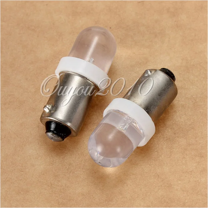 1pcs BA9S T4W Xenon White Led Car Auto Side Wedge Parker Interior Dome Signal Light Bulb DC12V | Автомобили и мотоциклы
