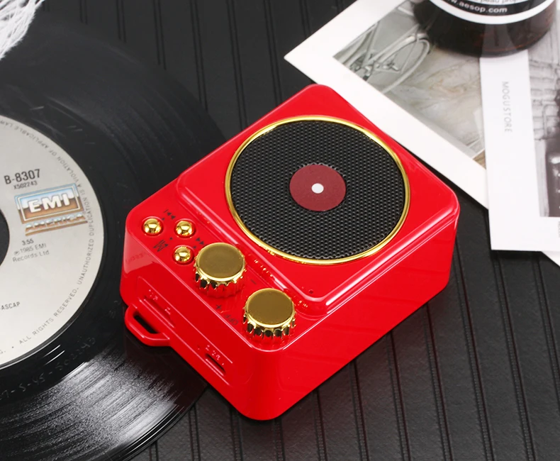 Nasin T10 Мини Bluetooth мини-динамик с Hillbilly кошачий стиль fm-радио стерео Hifi звуковая коробка Громкая связь для xiaomi iphone