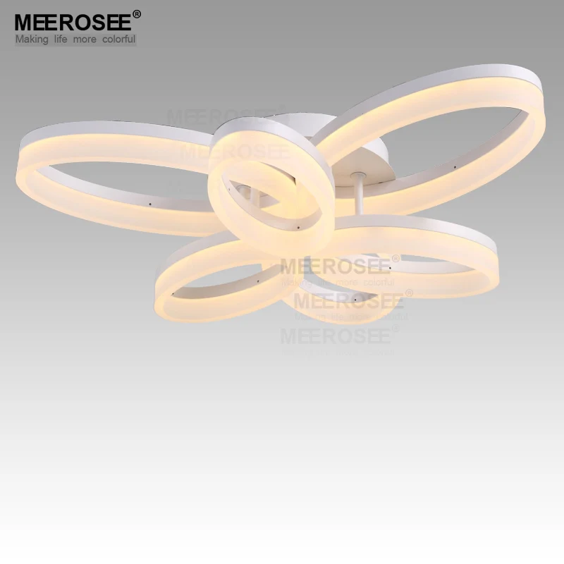 Современный СВЕТОДИОДНЫЙ Потолочный Светильник Белый Акриловые СВЕТОДИОДНЫЕ