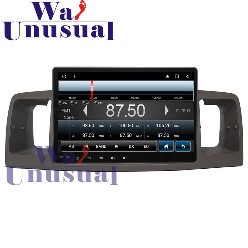Wanобычно 9 &quotВосьмиядерный 32G 2G RAM Android 7 1 GPS навигация для Toyota Corolla EX 2007 2008 2009 2010 2011