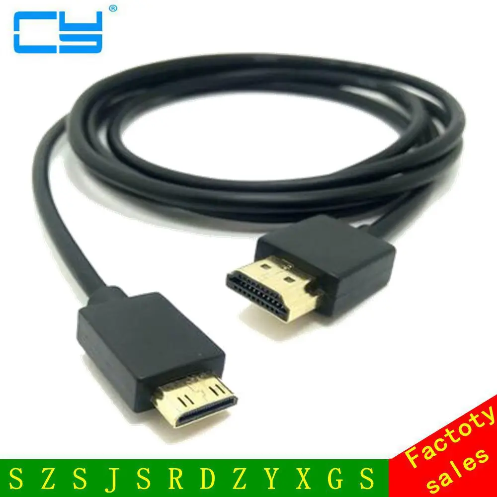 Для mini hdmi совместимый для линии плоской панели телевизора мини кабеля маленький