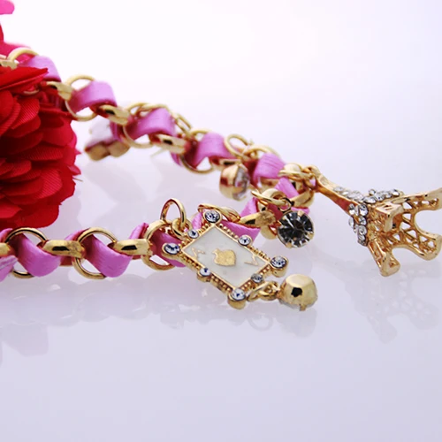 Модный бренд новинка Эйфелева башня звезды цветы сердца покерная карточка