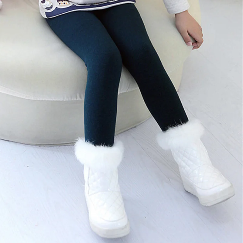Леггинсы для девочек леггинсы зимние детские маленьких Infantil Para Meninas Pantalon Fille зима