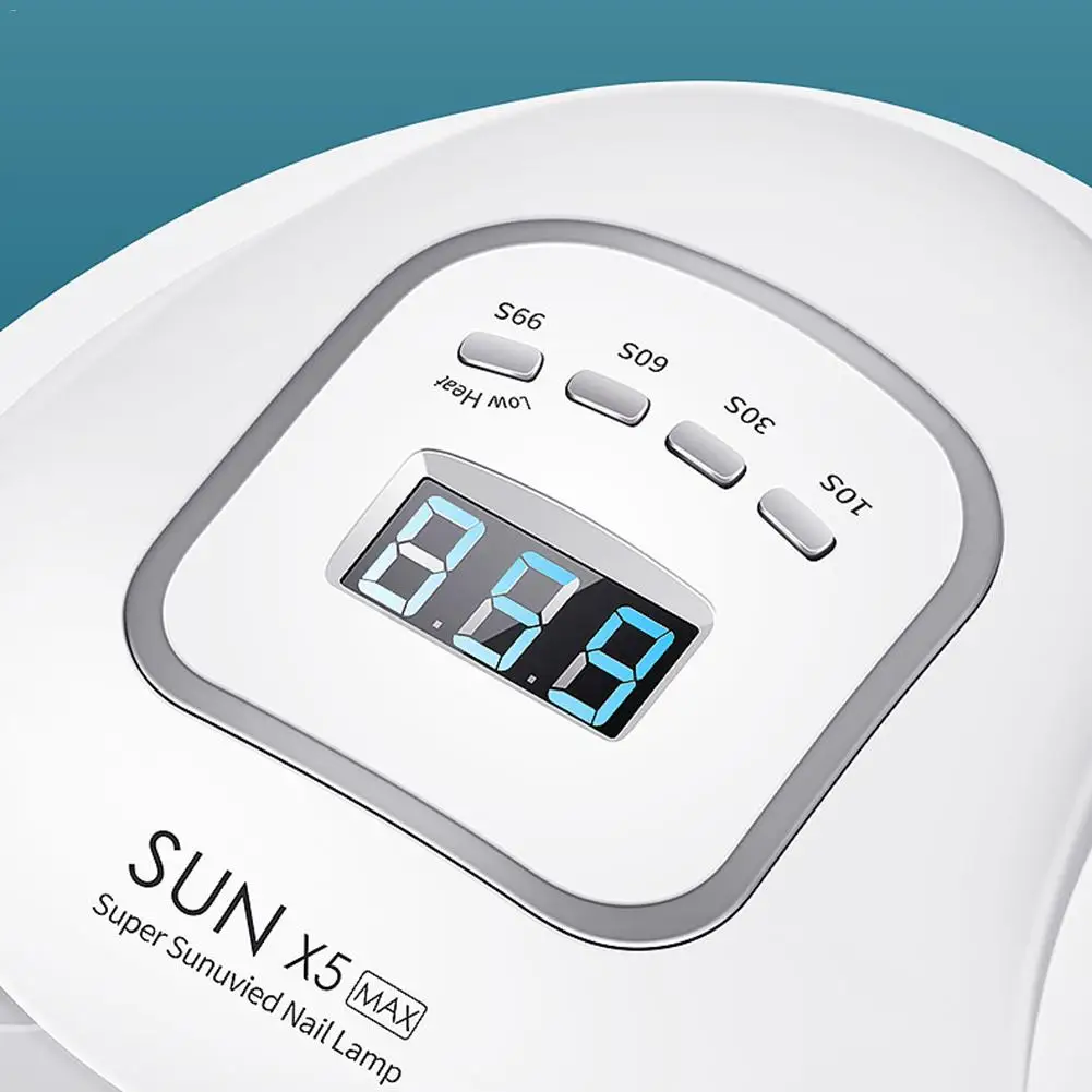 Светодиодная УФ лампа для ногтей 80 Вт Сушилка всех гелей лак Солнечный свет