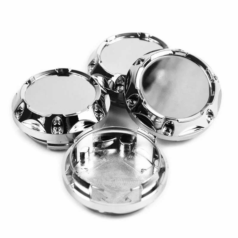 40 шт. Пользовательский логотип серебряного обода колеса Колпачок центральный
