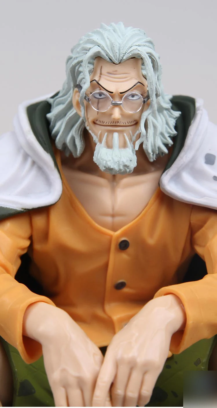 14cm 1PCS Japanese original anime figure one piece Silvers Rayleigh action collectible model toys for boys | Игрушки и хобби