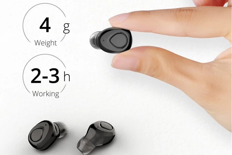 Наушники-капсулы EARDECO, беспроводные наушники с Bluetooth, наушники с глубоким басом, TWS, стереогарнитура с микрофоном, наушники-вкладыши для телефона