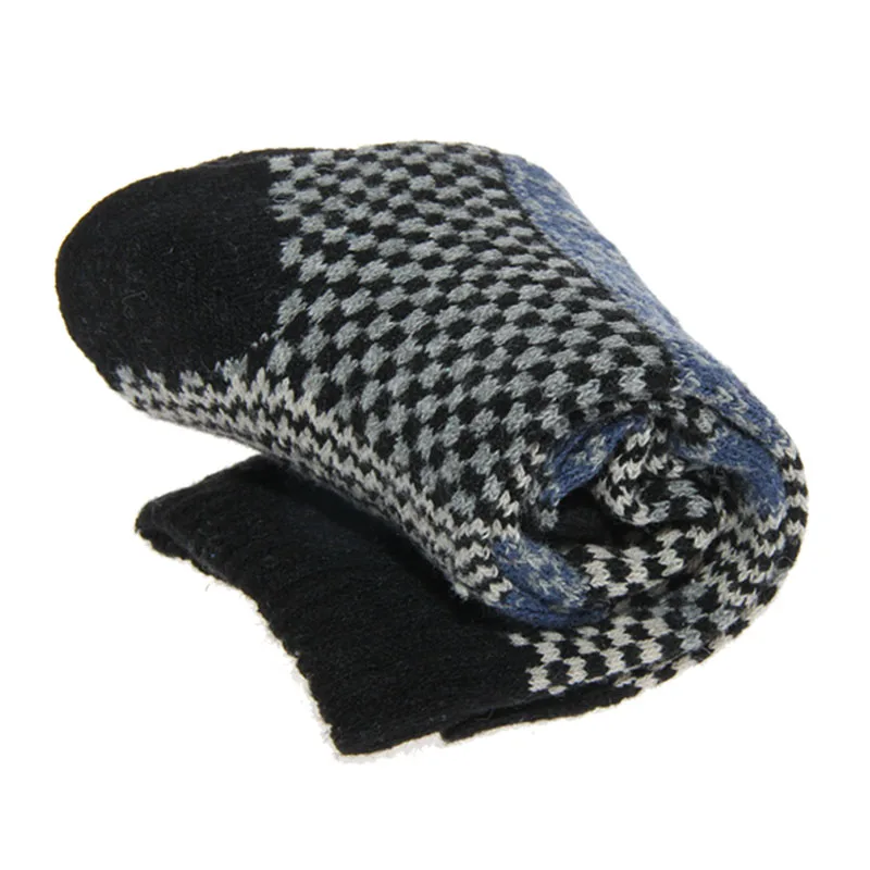 Винтажное мужское теплое зимнее Теплое повседневное платье из мягкой шерсти и