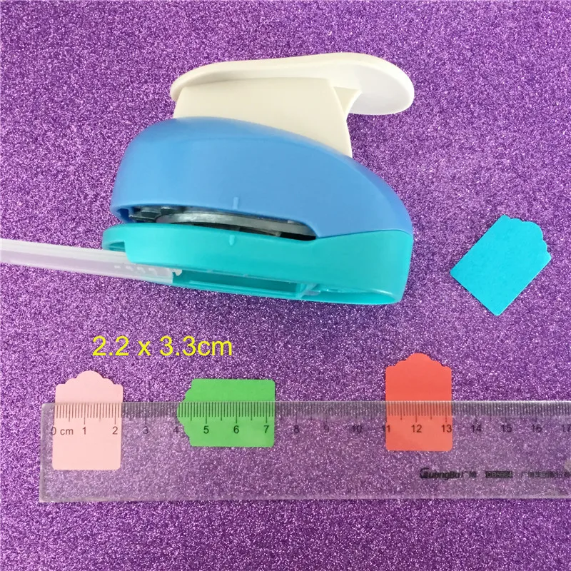 Бесплатная доставка 1 5 дюймов дырокол для книг EVA открыток ручная работа сделай