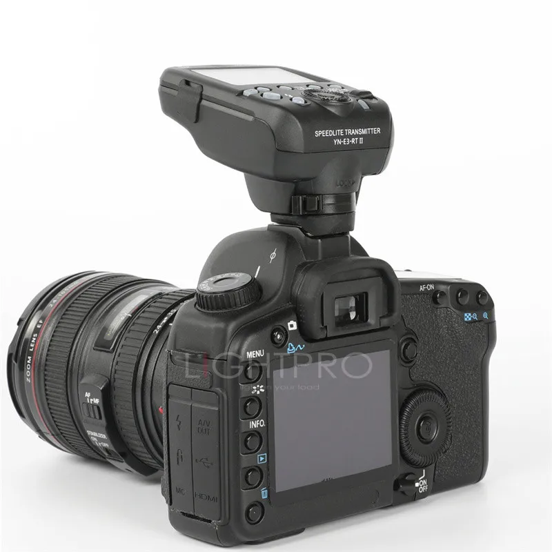 YONGNUO YN E3 RT II TTL радио триггер Speedlite передатчик как ST совместим с YN600EX для Canon 600EX