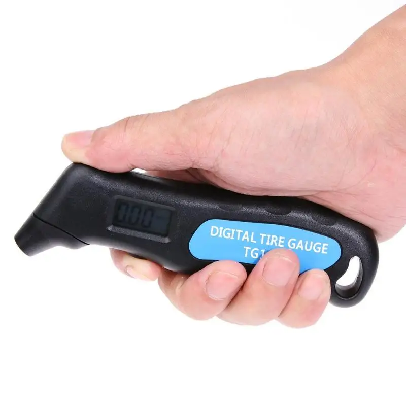 TG105 цифровой автомобильный измеритель давления в шинах манометр ЖК дисплей