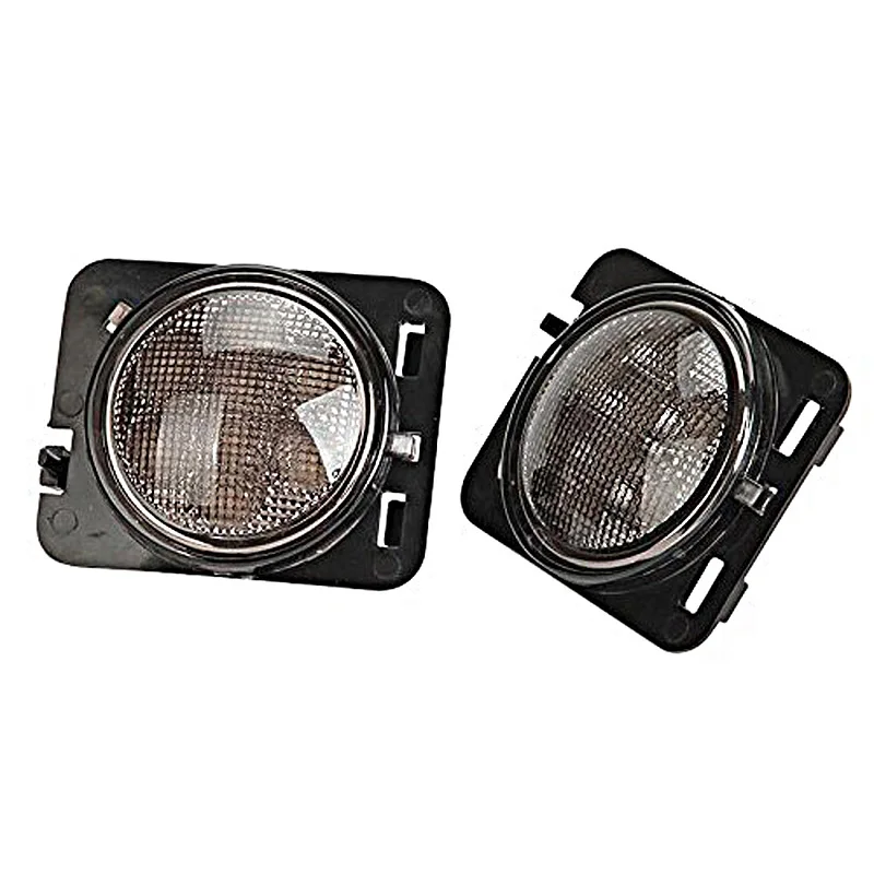 LED Front Turn Signal Light for Jeep Wrangler JK 2007-2016 Yellow Amber Fender Side Combo Lens | Автомобили и мотоциклы