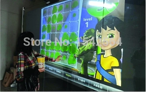 

Super quality window glass 46" 10 points interactive foil touch film