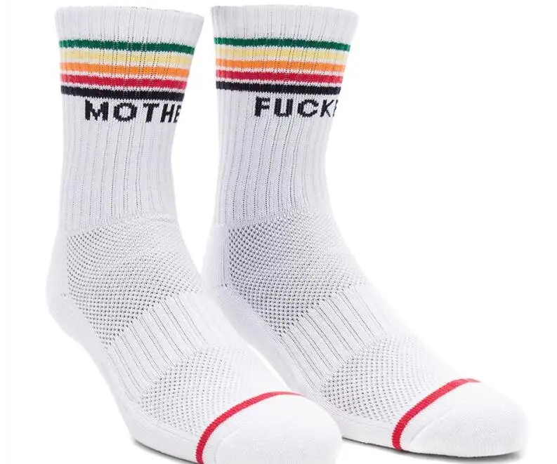 Смешные буквы женские носки с надписью Staff Streetwear хипстерские унисекс 3 пары Lost Pride