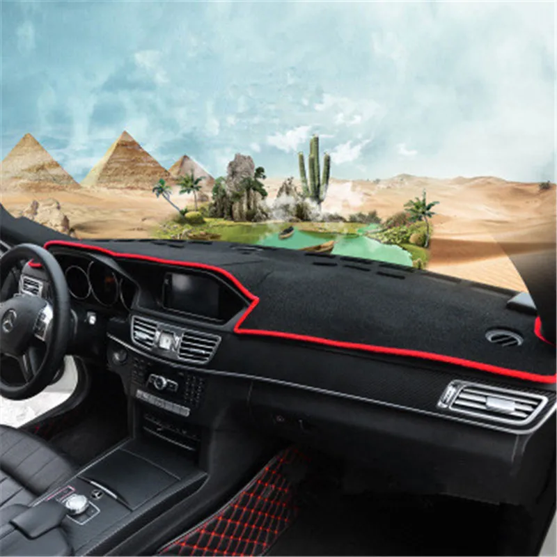 Car Dashboard Avoid Light Pad Instrument Platform Desk Cover Mats Carpets For Toyota Corolla 2006-2014 2015 2016 2017 2018 2019 |