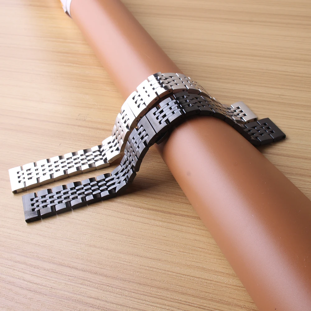 Новый стиль ремешок для часов 7 бусин брендовых роскошных мужчин и женщин