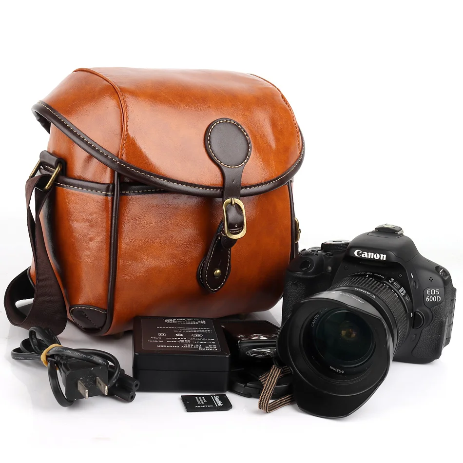 Водонепроницаемый ретро PU DSLR камера сумка чехол для Fujifilm Instax Wide 200 210 300 мгновенная